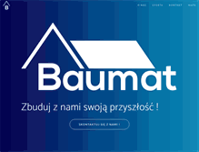 Tablet Screenshot of baumat.pl